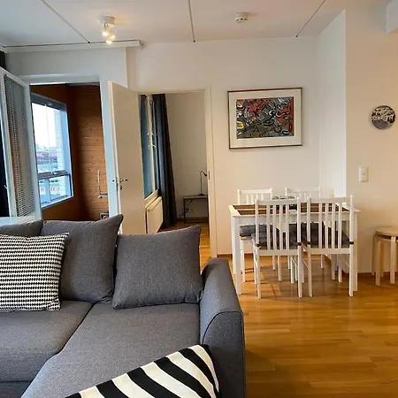 Downtown Minimalist With Balcony 59m2 * Turku